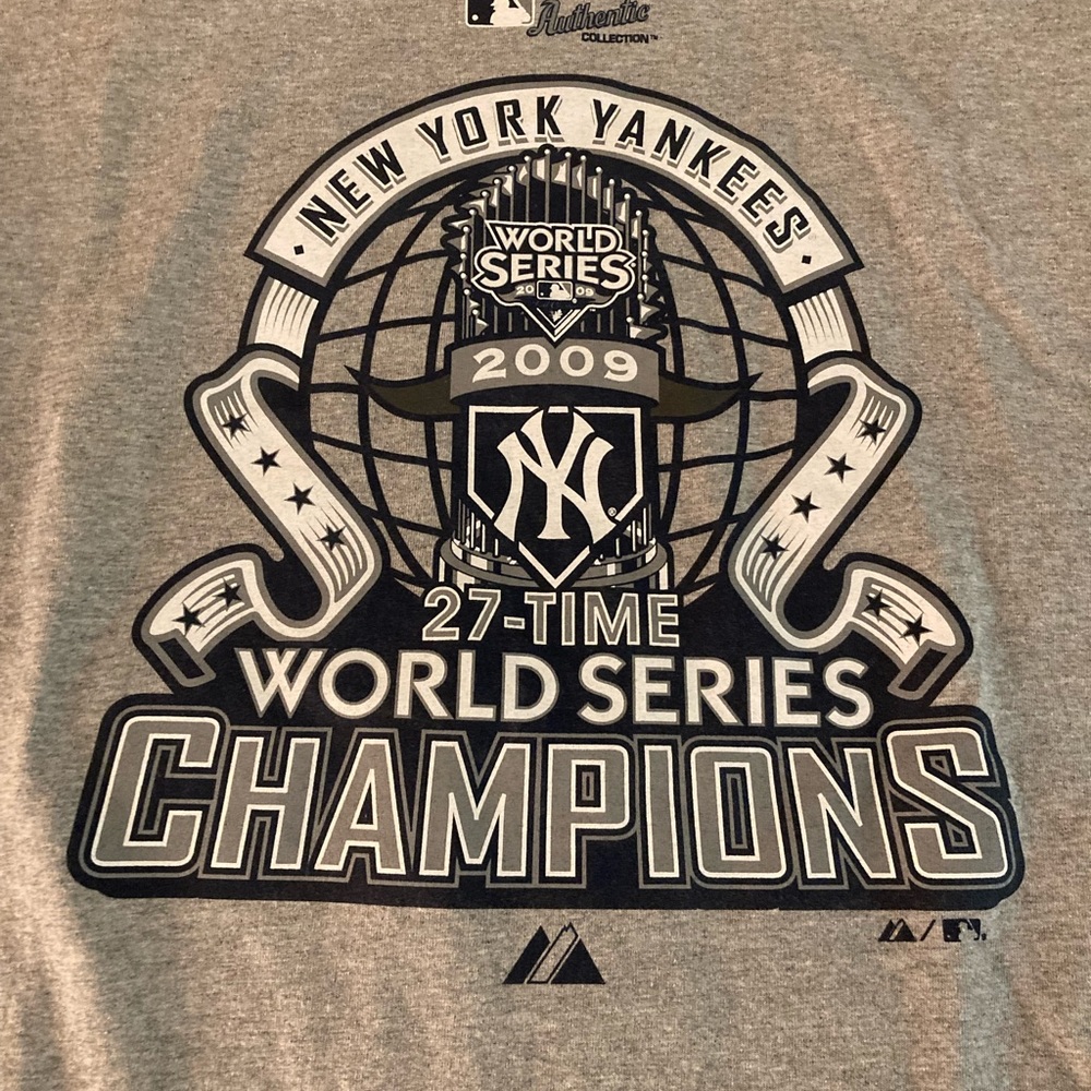 NWOT New York Yankees 2009 World Series Champions t-shirt - Picture 2 of 3
